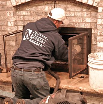 cleaning chimney