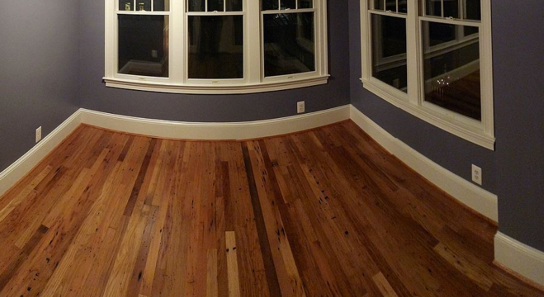 clean wood floor